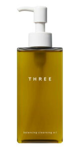 国内正規品 THREE バランシング クレンジング オイル N 185mL 化粧品 スキンケア コスメ メイク 誕生日 記念日 母の日 プレゼント ギフト 彼女 妻 母 女性 人気 ご褒美 忘年会