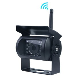 バックカメラ ワイヤレス フロント サイド AHDカメラ 12V/24V対応 夜間暗視 赤外線搭載 カラーセンサー 防水 後付け ナンバープレート トラック 追加用ワイヤレスカメラ 一年保証 送料無料 日本語説明書