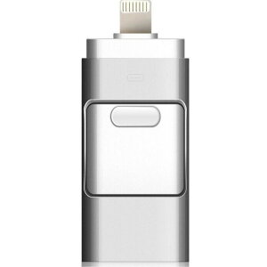 iPhone USB 64GB tbVhCu OTG[ XCh f[^] 3in1 iPhone lighting/USB3.0/iOS/Android/PC eʕs