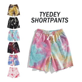 M~2XL たいだい柄 ハーフパンツ メンズ ストリート Vivid Colors メンズ レディース ユニセックス 全7色 カラフル ショートパンツ 短パン ゆったり ルームウェア パンツ 大きいサイズ ズボン B系 ダンス ハワイ ダンス 衣装 コットン 春 夏 秋 冬 TK-S