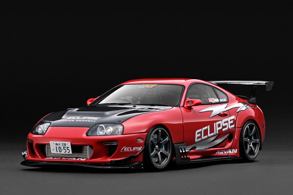 IG3883　1/18　Toyota Supra RZ (JZA80) ORIDO-STREET Ver.2 Red【予約商品】