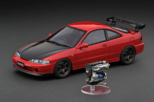 �yWEB����z*IG3057�@1/18 Honda INTEGRA (DC2) TYPE R Red With Engine