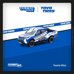 TARMACWORKS@T64-041-TOYO@1/64 Toyota Hilux Toyo Tires