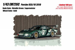 EIDOLON@EM726C@1/43@Porsche 935/19 2019 ^bNO[ / CG[K[}CX^[ 100A̔50