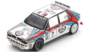 Spark@S9018@1/43@Lancia Delta HF Integrale EVO No.7 3rd Tour de Corse - Rally de France 1992 P. Bugalski - D. Giraudet