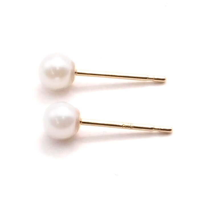 楽天市場】18K パール ピアス （あこや真珠 3.5mm） ベビーパール K18  