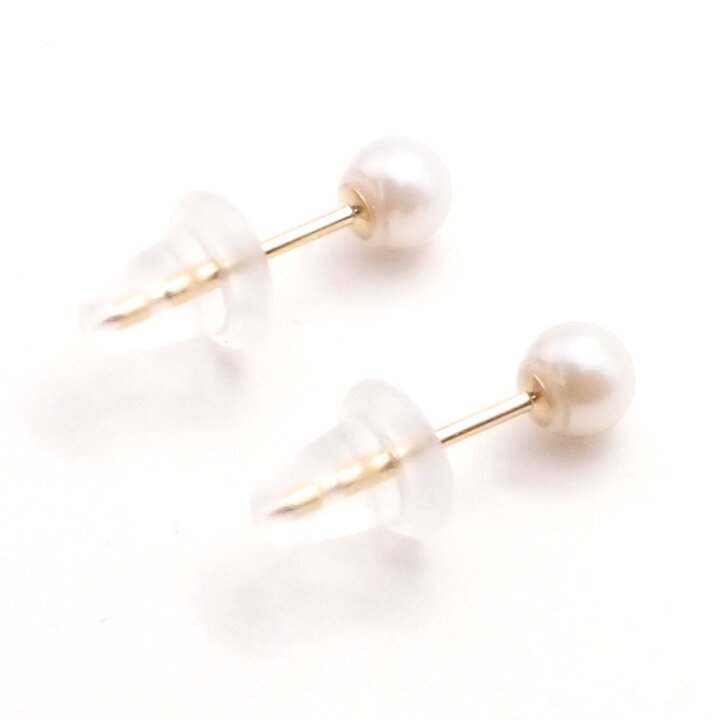 楽天市場】18K パール ピアス （あこや真珠 3.5mm） ベビーパール K18 