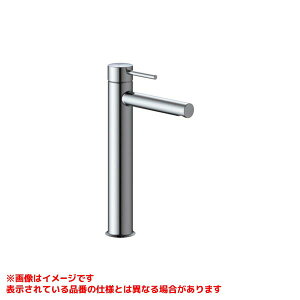 【LF-YE340SYHC】 《TKF》 リクシル シングルレバー混合水栓(eモダン・ベッセル用ロングタイプ・エコハンドル・排水栓なし) ωη0