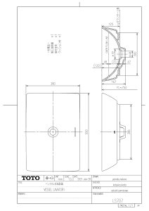 �yLS707 #NW1�z �sTKF�t TOTO �x�b�Z�������ʊ� �փ�0