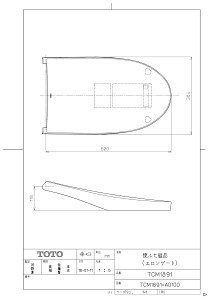yTCM1891 #SR2z sTKFt TOTO ւӂgi pXesN փ0