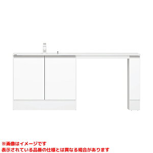 【XGQC18D4KJB(L/R)□】 《TKF》 パナソニック Cライン D450ワイドカウンター 1800mm 両開き マルチシングルレバー洗面 メタル ωκ0