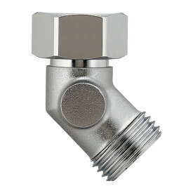 【646-113-13】 《TKF》 カクダイ 片ナット45°エルボ ωσ0