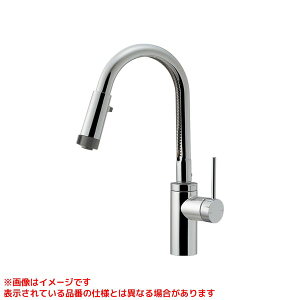 カクダイ シングルレバー混合栓(シャワーつき) 117-138 (水栓金具 