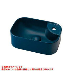 【493-273-B】 《TKF》 カクダイ 角型手洗器 マットネイビー ωσ0
