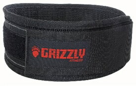 GRIZZLY グリズリーナイロントレーニングベルト幅4インチ10cm