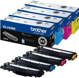 BROTHER TN-293 / TN293 トナーカートリッジ 純正品 4色セット