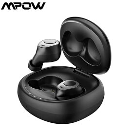 【在庫処分】Mpow T3 TWS Bluetooth ワイヤレス イヤホン IPX5 防水 ワイヤレスインナーイヤー Hd ステレオサウンド ヘッドセット 電話 PC コードレス