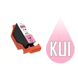 KUI KUI-LM-L ライトマゼンタ 増量 互換インクカートリッジ EP社 KUI-LM-L EP社インクカートリッジ EP-879AB EP-879AR EP-879AW EP-880AB EP-880AN EP-880AR EP-880AW