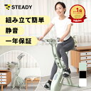 フィットネスバイク 静音 折りたたみ 小型 ルームバイク 独自開発の非接触式airホイール 負荷16段階 室内 ダイエット …