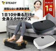 【◆マラソン 10%OFFクーポン】【99段階の振動 1日10分全身エクササイズ】 振動マシン ブルブル ダイエッ…