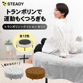 【◆10％OFFクーポン＆P10倍※エントリー必須】STEADY トランポリン クッション 102cm オプション ごろ寝ベッド ソファー オットマン 足置き 室内 静音 ST134-149 トランポリン カバー トランポリン 子供