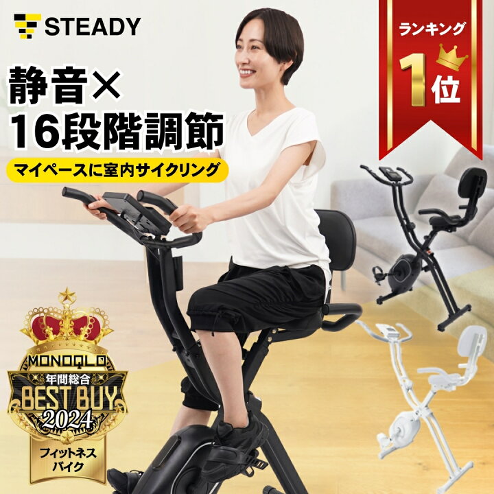 値下げしました】STEADY エアロバイク 新品未開封