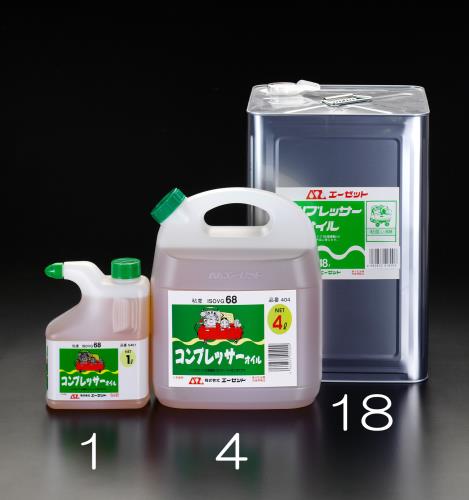 期間限定送料無料 粘着ﾃｰﾌﾟ､接着剤､塗料 ﾏｰｶｰ､ｸﾞﾘｰｽ 潤滑剤 ｸﾞﾘｰｽ エスコ コンプレッサーオイル ESCO EA116ZA-1 バーゲンセール 1.0L