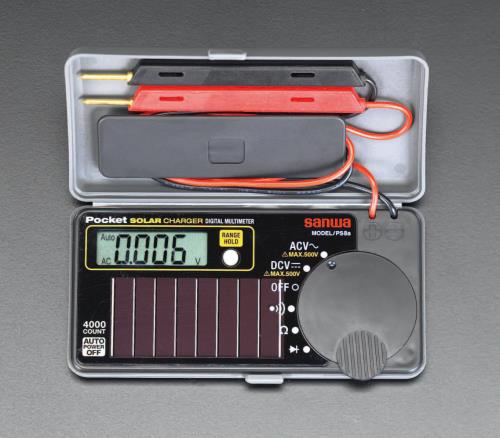 ﾃｽﾀｰ及び計測器 送料無料激安祭 電気計測 エスコ ポケットデジタルテスター EA707D-33 ESCO 公式ストア