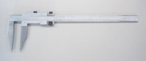 【測定工具】【精密加工･測定道具】 エスコ (ESCO) 250x 80mm ノギス(微調整付) EA725BE-11