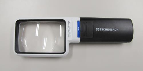 【時計用工具､ﾙｰﾍﾟ､半田ごて､ﾐﾆﾄｰﾁ､ﾋｰﾄｶｯﾀｰ】【ﾙｰﾍﾟ】 エスコ (ESCO) x3.5/75x50mm ルーペ(LEDﾗｲﾄ付･角形) EA756C-30