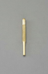 エスコ (ESCO) EA572CG-8 7.94(5/16")x100mm ドライブピンポンチ(真鍮製) EA572CG-8 【3本セット】
