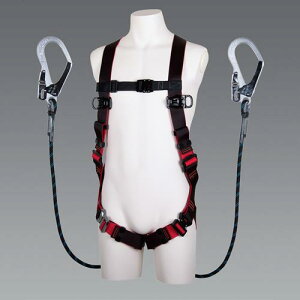 エスコ (ESCO) EA998FF-13 墜落制止用器具(フルハーネス/ロープ式ツインランヤード) EA998FF-13