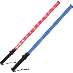 ミズケイ 合図灯 誘導棒 花子 82cm赤青LED切替 ( 2011001 ) (株)ミズケイ