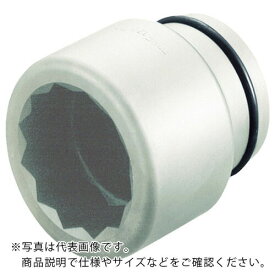 TONE　インパクト用ソケット（12角）　80mm　全長125mm 12AD-80 ( 12AD80 ) TONE（株）