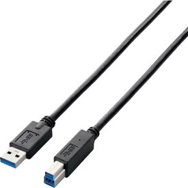 エレコム　USB3．0ケーブル（A－B） USB3-AB20BK/RS ( USB3AB20BKRS ) エレコム（株）
