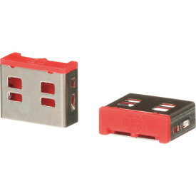 パンドウイット　Smartkeeperシリーズ　USB　Type−A用　セキュリティブロック　赤　5個入 SKUSBA-V ( SKUSBAV ) パンドウイットコーポレーション