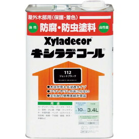 KANSAI　キシラデコール　ジェットブラック　3．4L　 ( 00017670630000 ) 【4缶セット】 （株）カンペハピオ