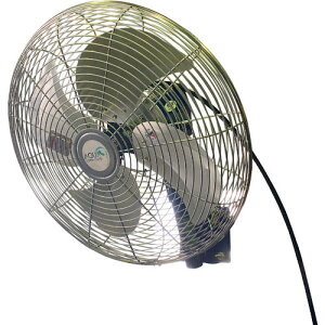 アクアシステム 無給油エアモーター式工場扇 壁掛型 (アルミハネ45cm) ( AFK-18NL ) アクアシステム(株)
