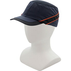 グリーンクロス　エアーコルタン安全帽子　ネイビー／オレンジライン　200G－011　 ( 6300020980 ) （株）グリーンクロス