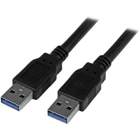 スターテック　USB　3．0ケーブル／1．8m／Type‐A　－　Type‐A／5Gbps／オス－オス／ブラック／タイプA ( USB3SAA6BK ) STARTECH．COM社