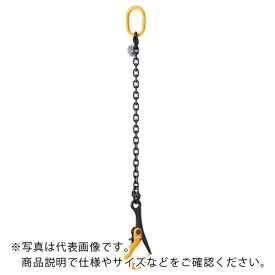 スーパー ( スーパーツール ) チェーン付スーパーロックフックセット(開閉ロック式) 容量:2ton ( SLH2AC ) 【メーカー取寄】