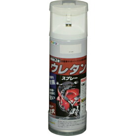 アサヒペン　弱溶剤型2液ウレタンスプレー　300ML　クリヤ ( 604873 ) （株）アサヒペン