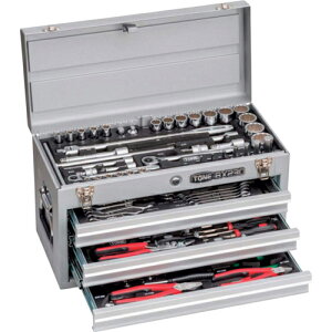 TONE �����p�H��Z�b�g �c�[���Z�b�g(�V���o�[) �Ԍ�508×���s232×����302mm �����p9.5mm�A12.7mm ( TSXT95021SV ) �y���[�J�[���z