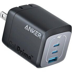 Anker　Prime　Wall　Charger　（67W，　3　ports，　GaN）　ブラック ( A2669N11 ) アンカー・ジャパン（株）