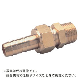 ASOH ホースジョイント PT1/2×Φ8 ( HS-1408 ) アソー(株)