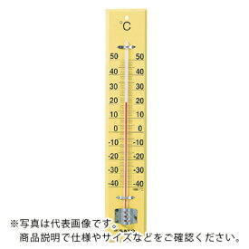 佐藤　大型木製寒暖計　−40〜50℃　45cm　 1530-10 ( 153010 ) （株）佐藤計量器製作所