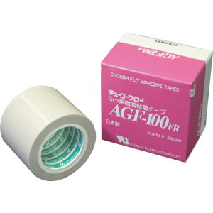 chukoh ( ���������H�� ) �t�b�f����(�e�t����PTFE��)�K���X�N���X�S���e�[�v AGF�[100FR 0.30t×50w×5m ( AGF100FR30X50X5 )