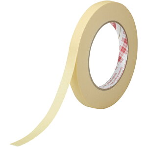 3M 耐熱性クレープマスキングテープ 214ー3MNE 12mmX50m ( 214-3MNE 12X50 ) スリーエム ジャパン(株)テープ・接着剤製品事業部