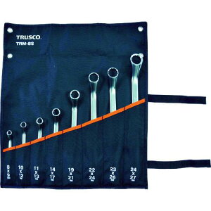 TRUSCO ( �g���X�R���R ) 45°�����߂��˃����`�Z�b�g(8�{�g) ( TRM-8S )