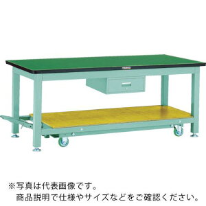 TRUSCO ( �g���X�R���R ) �d�׏d��Ƒ�ړ���(3000kg)TWC�^ 1500X750XH740 1�i���o�t �O���[���F ( RTWC-1500F1 )